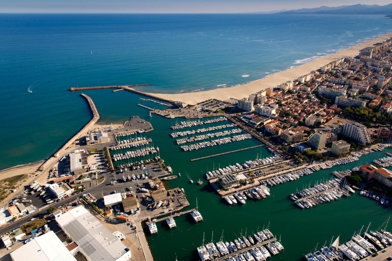 EDEN Exceptionnel! Vue mer 10m de la plage parking privé gratuit à 100m Canet Exterior foto